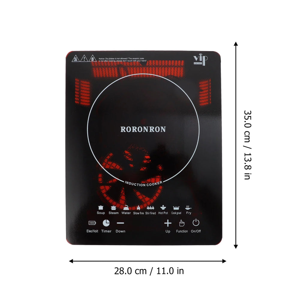 1000W Portable Induction Cooktop with Child Safety Lock & Timer S81758