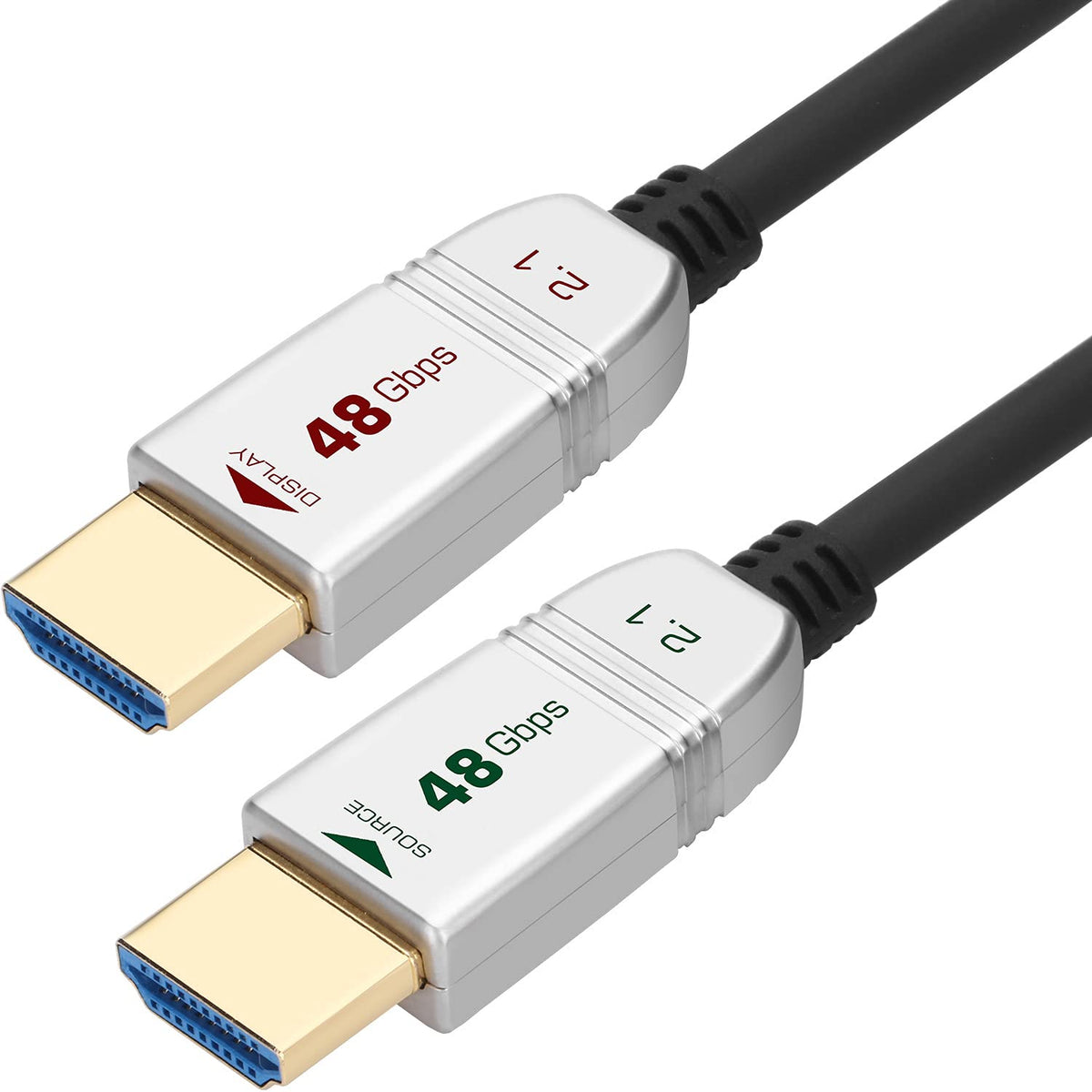 4K HDMI Fiber Cable 25FT 60Hz 18Gbps X751442
