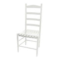 White Solid Wood Dining Chair J982