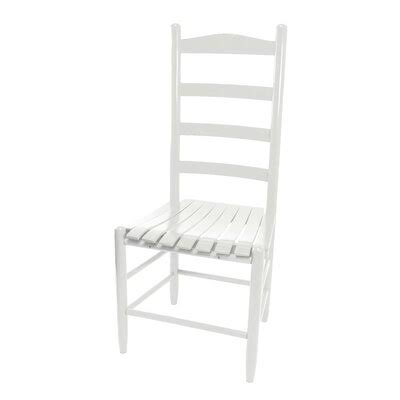 White Solid Wood Dining Chair J982