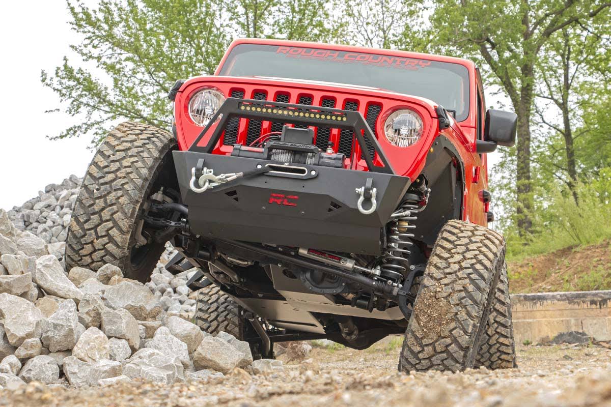 Engine, Transfer Case and Gas Tank Skid Plate System W7697