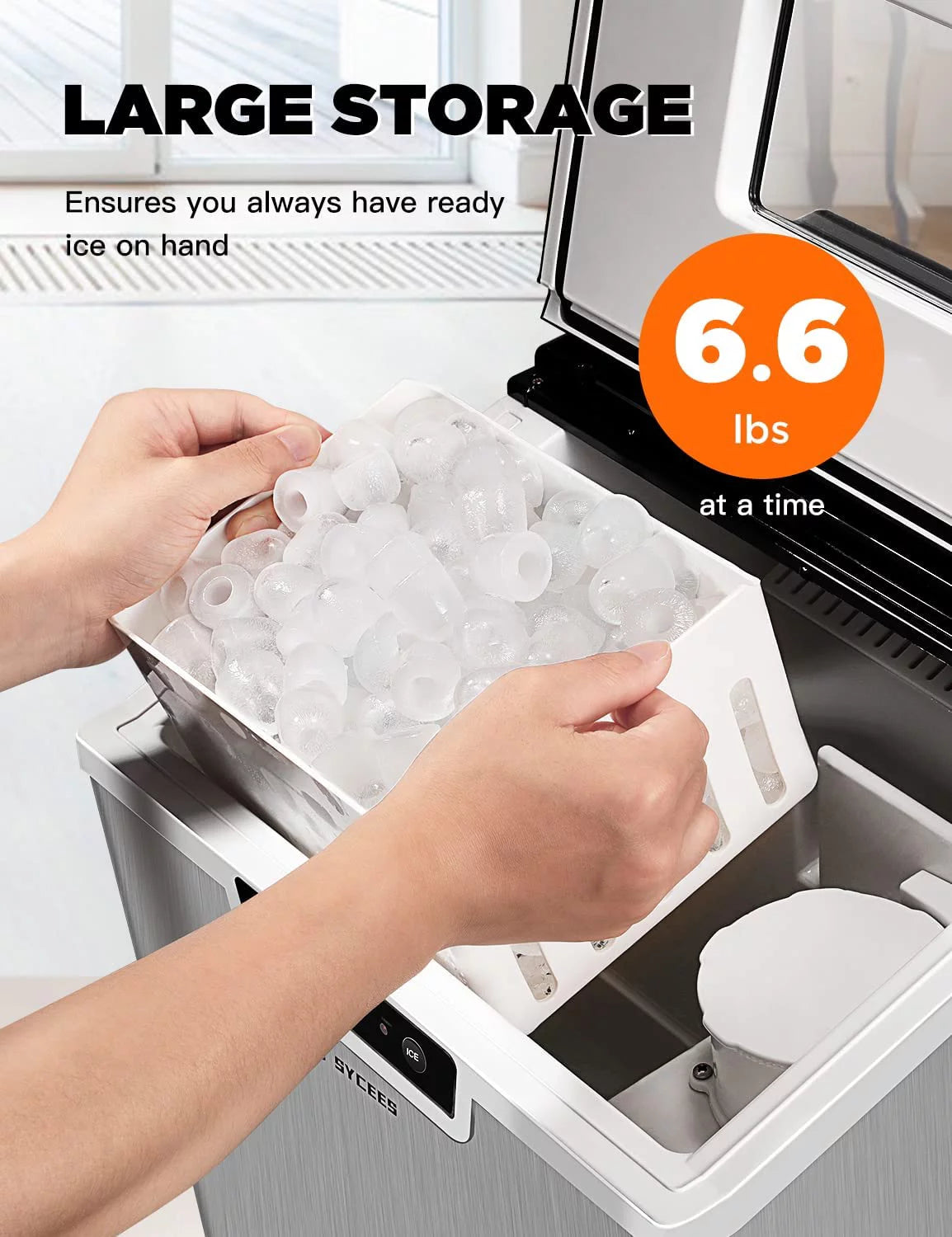 44lb Countertop Ice Maker M9056