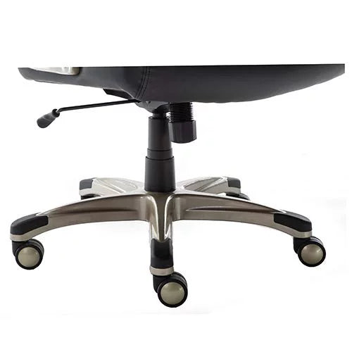 Black Bonded Leather Big & Tall Executive Office Chair C93134