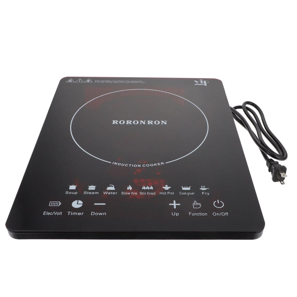 1000W Portable Induction Cooktop with Child Safety Lock & Timer S81758
