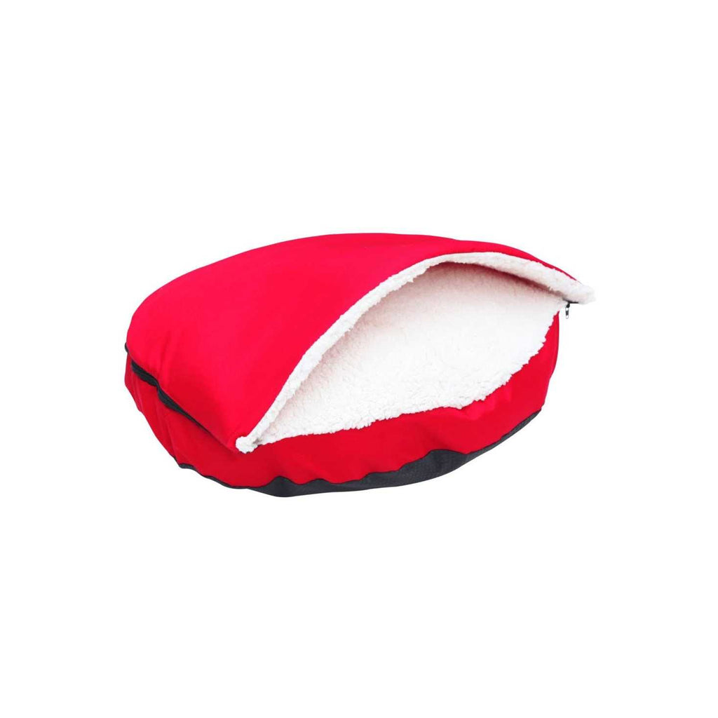 Oxford Sherpa Pet Cave and Round Pet Bed I779
