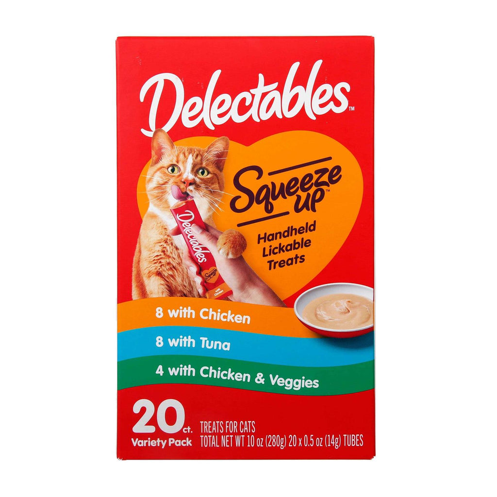 Squeeze Up Cat Treats Variety Pack F7327