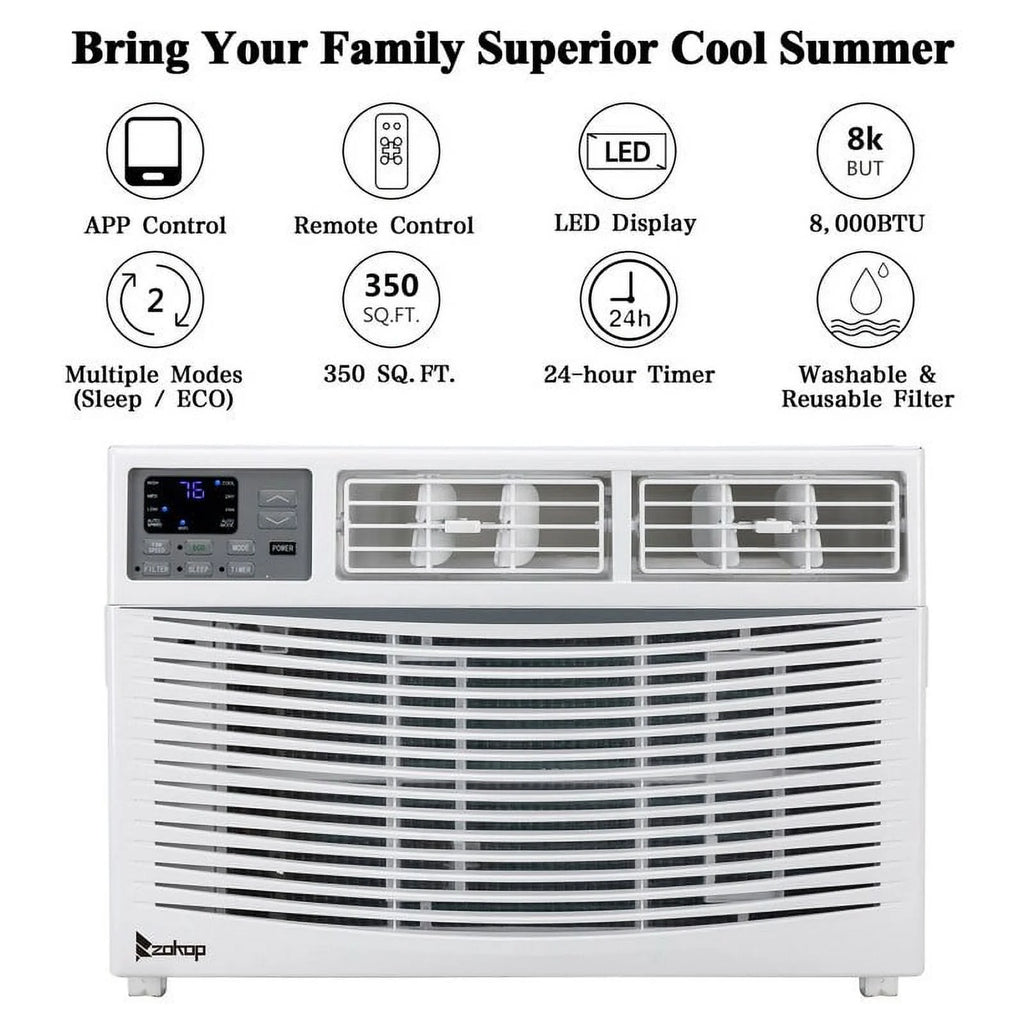 8000BTU Portable Window Air Conditioner M581454