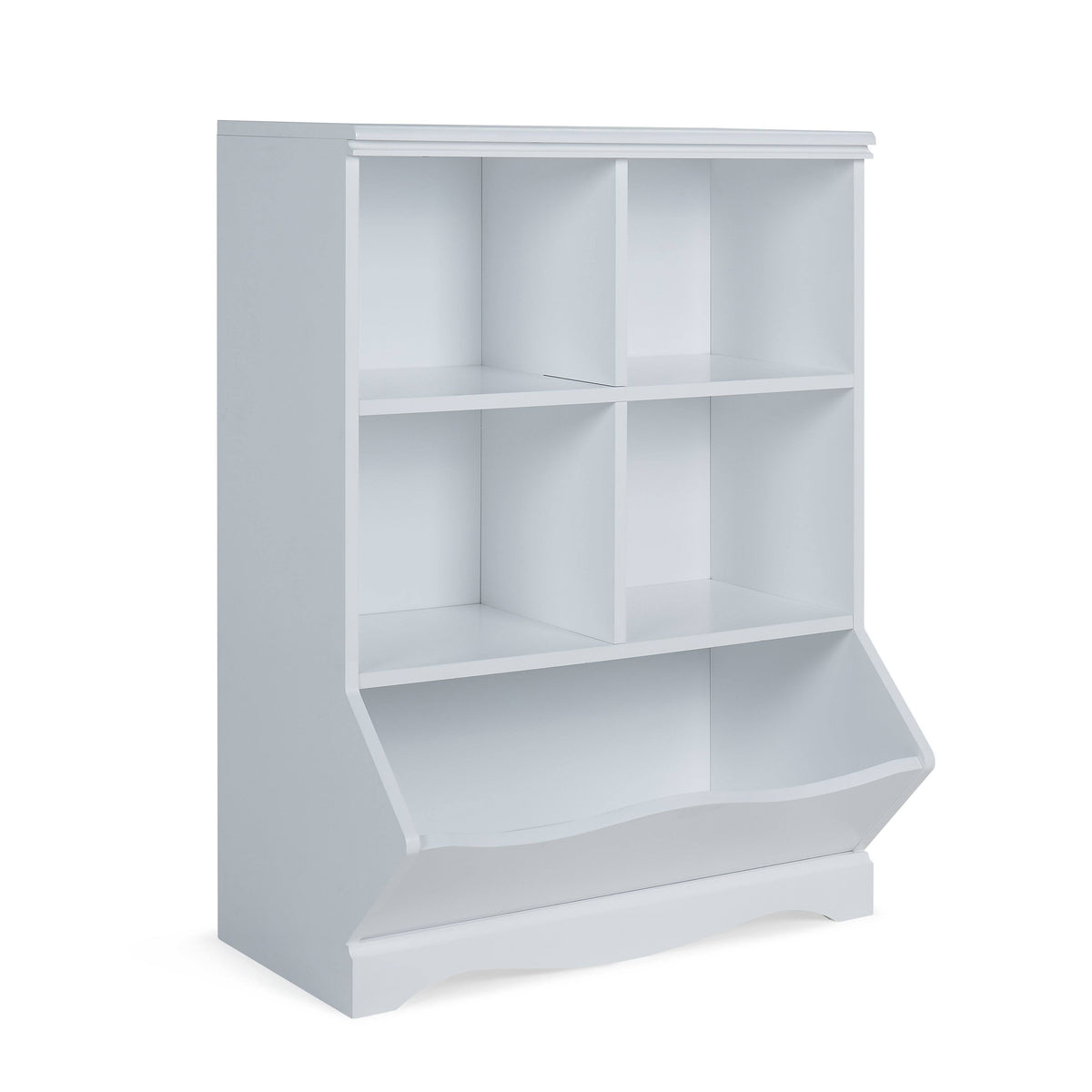 White Multi Cubby Storage Cabinet B2832