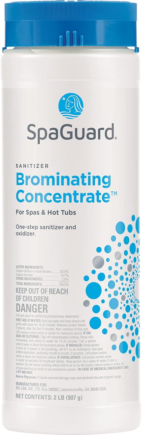 Hot Tub Chemical Kit with Test Strips J20864