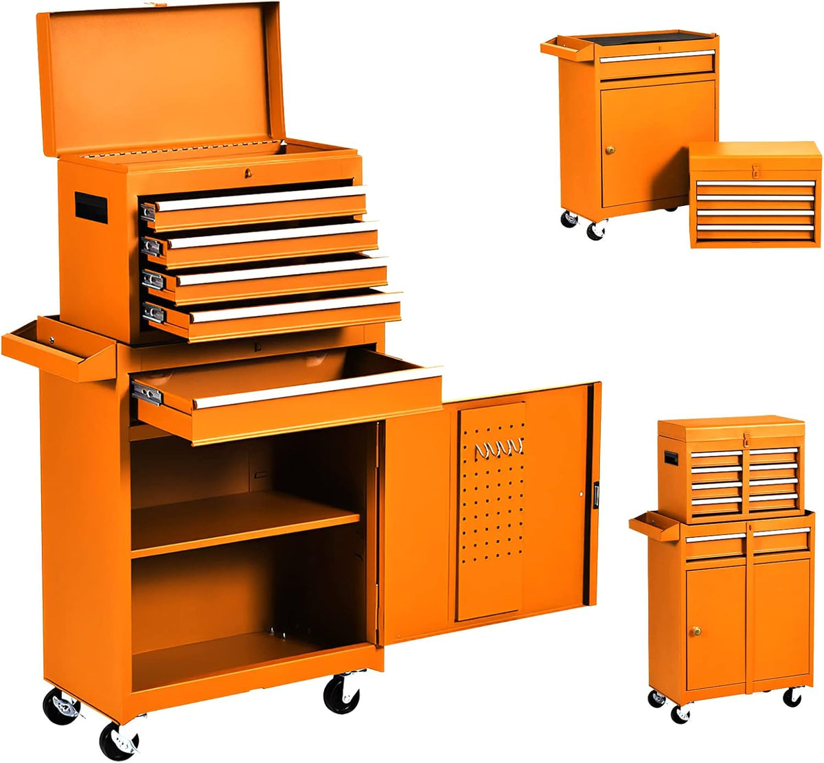 Black 5 Drawer Rolling Tool Chest Y906