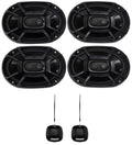 6x9 450 Watt Car Audio Speakers Y55585
