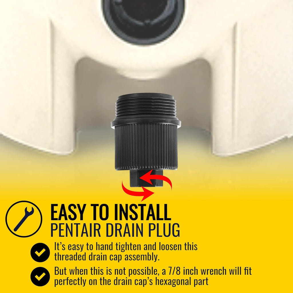 2-Pack Drain Plug Cap Assembly with O-Ring L299