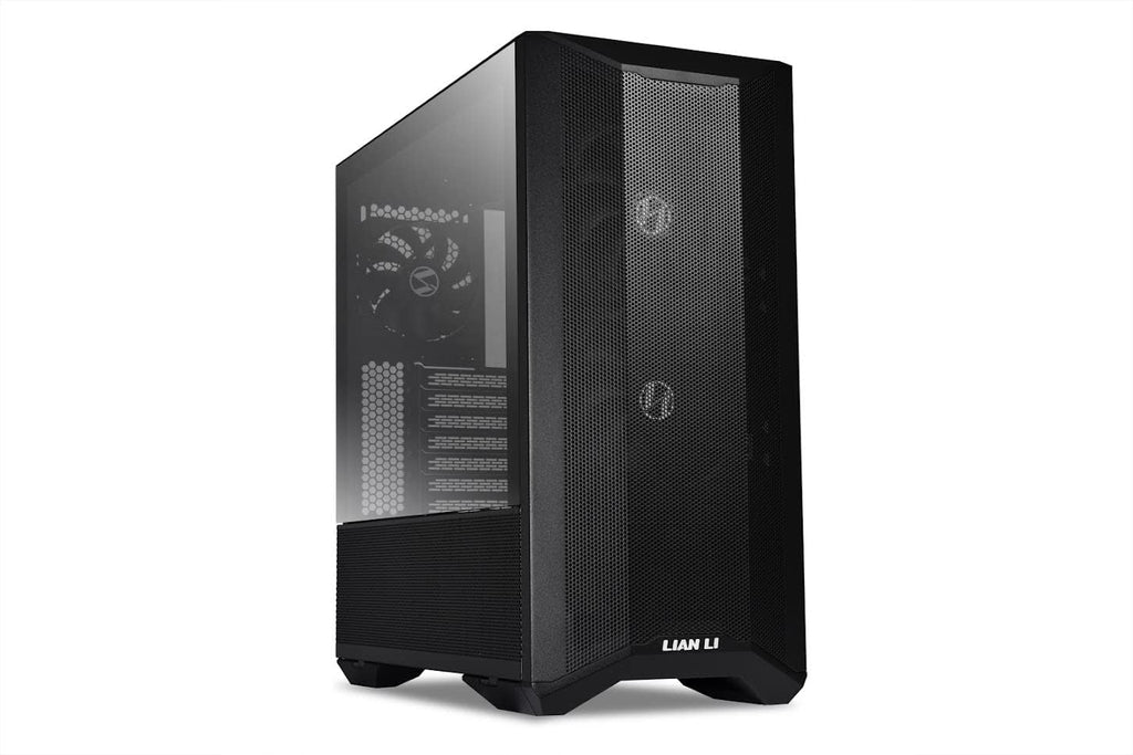 Black Mesh Tempered Glass ATX Case Q76939