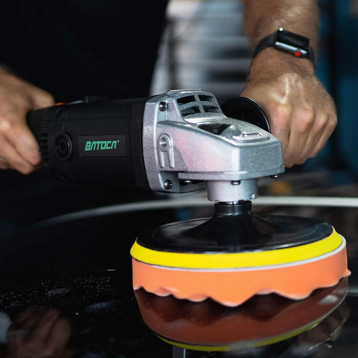 7 Inch 1200W Variable Speed Rotary Car Polisher M52012