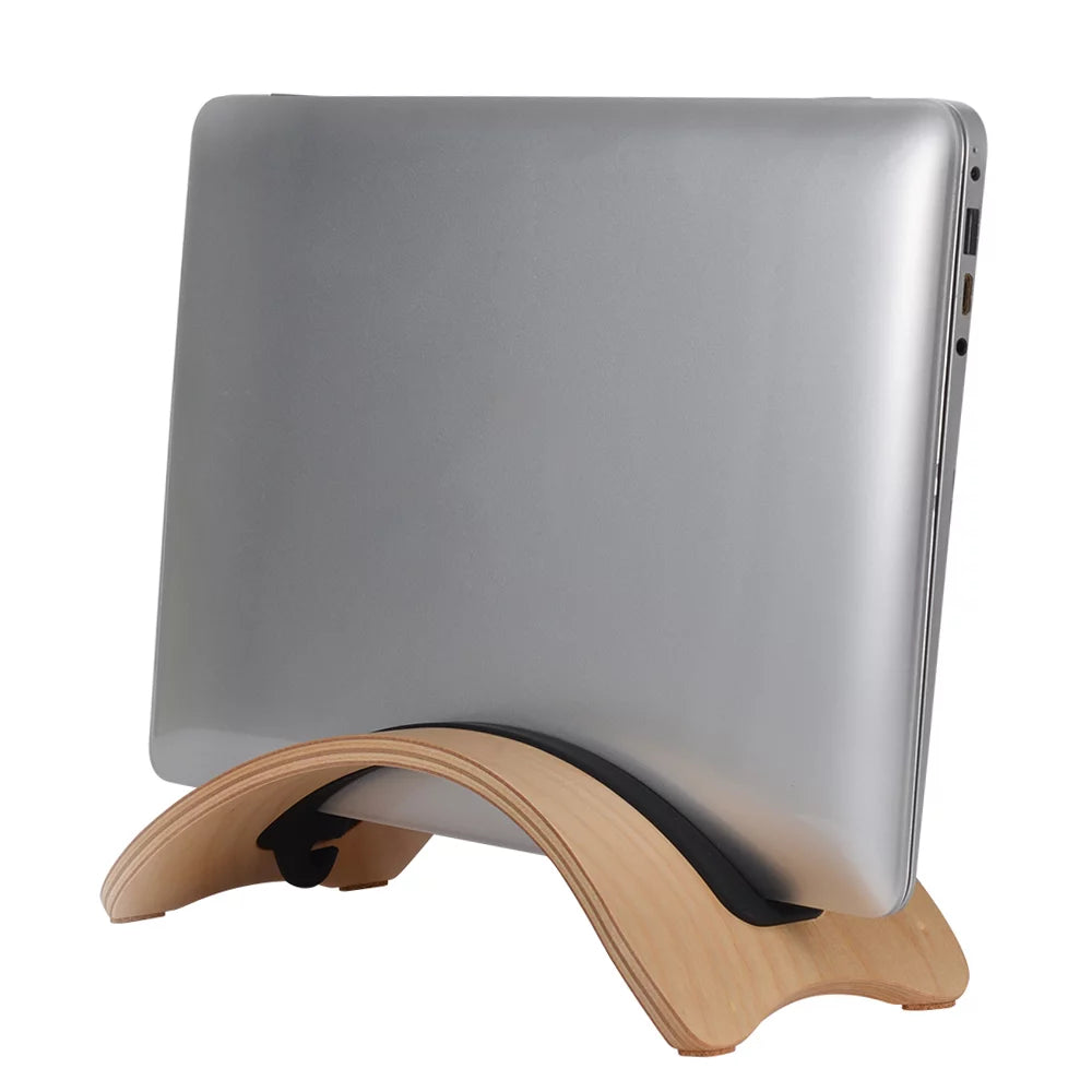 Wood Vertical Tablet Laptop Stand E79883