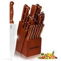 16 Pieces Stainless Steel Knife Block Set V9554
