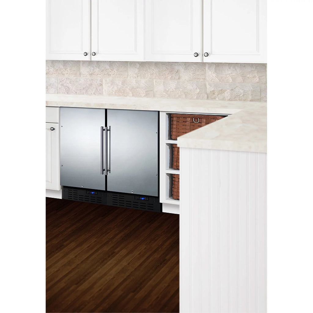 18" Undercounter Crescent Icemaker with Stainless Steel Door Z8665