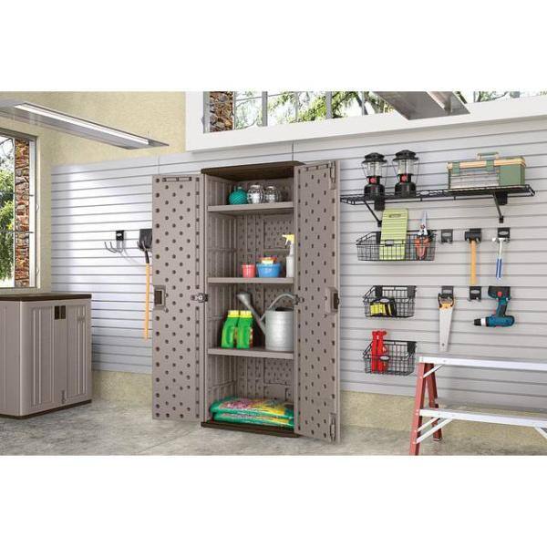 Resin Freestanding Garage Cabinet O407