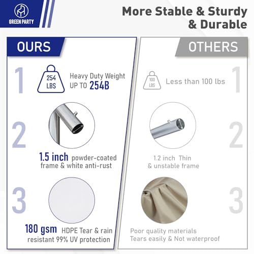 20x40FT Heavy Duty Party Tent with Removable Sidewalls L22687