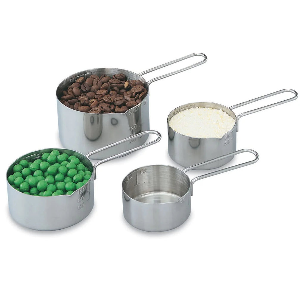 4-Piece Stainless Steel Measuring Cup Set M8952