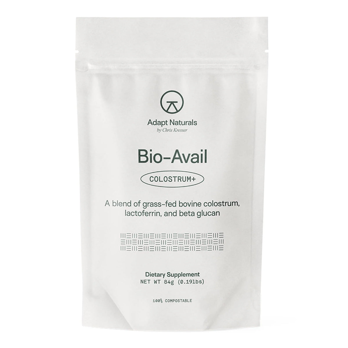 Grass Fed Bovine Colostrum Powder 2,500 mg Supplement J830