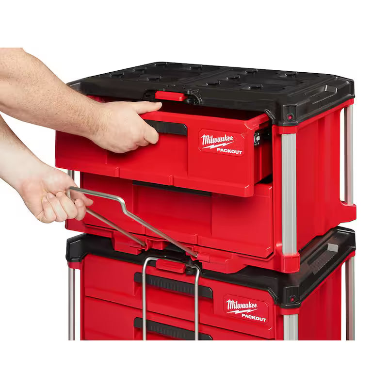 22 in. 2-Drawer Tool Box with Metal Reinforced Corners W157686