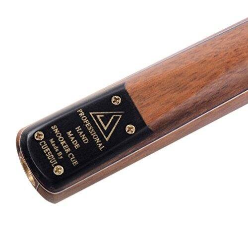 Handmade 57 Rosewood 3/4 Piece Snooker Cue with Black Case and Extension D544438