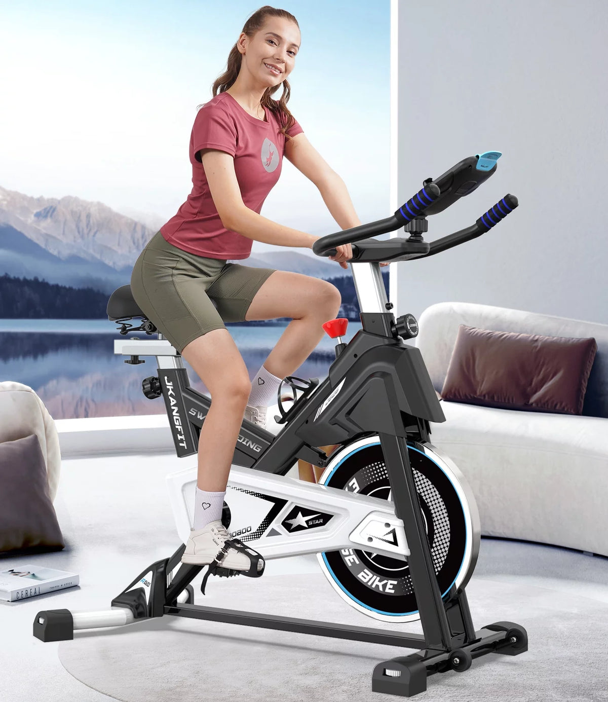 Magnetic Exercise Bike 40lbs Flywheel N7100