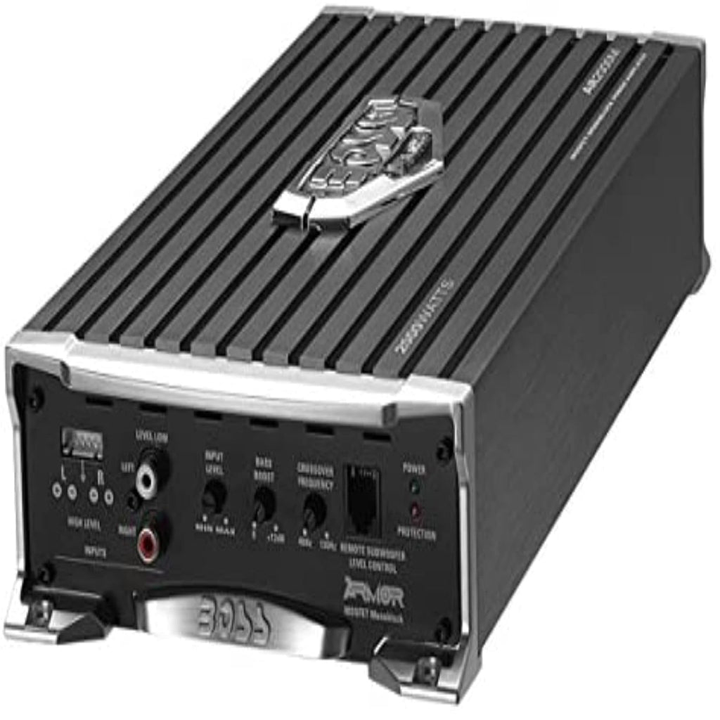 2000 Watt Monoblock Car Audio Amplifier with Bass Remote Control and Wiring Kit A437296