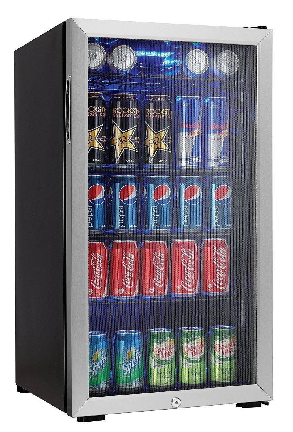 120 Can Stainless Steel Beverage Center B856