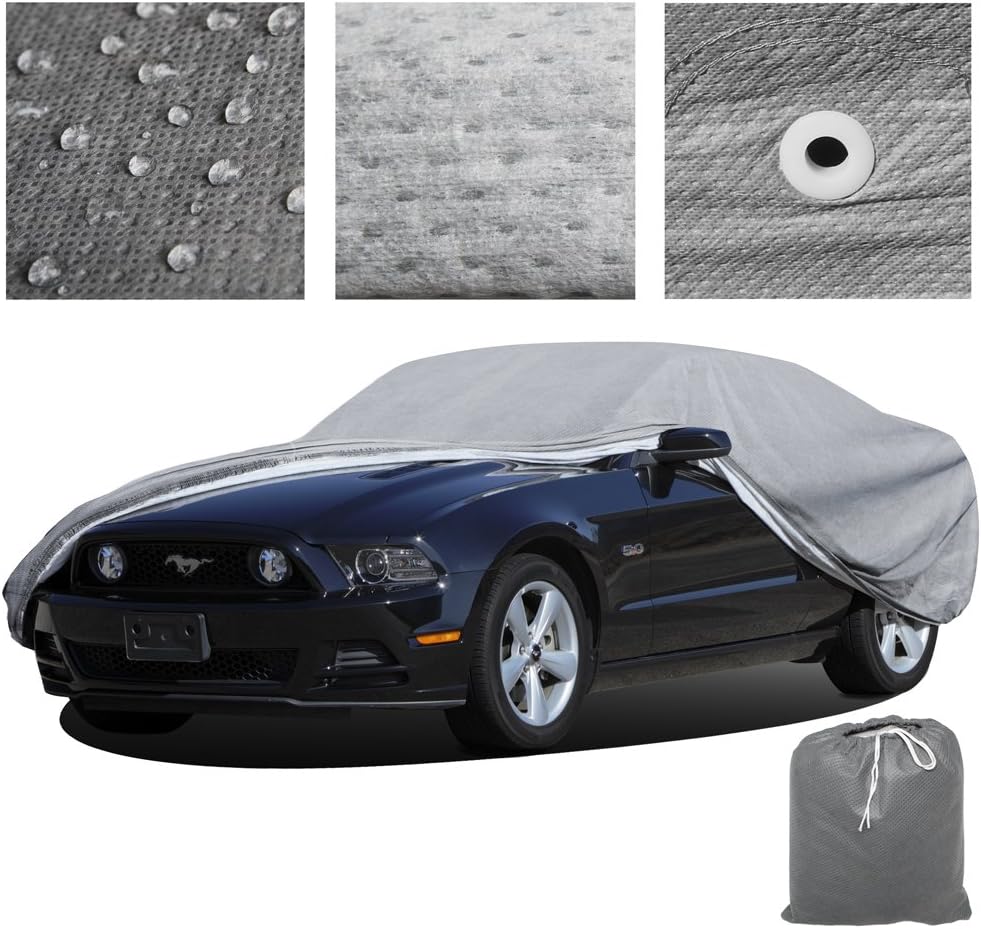 Water Resistant 5 Layers Car Cover X391