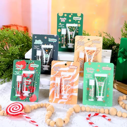 Christmas Hand Cream and Lip Balm Gift Set 48pcs Z30731