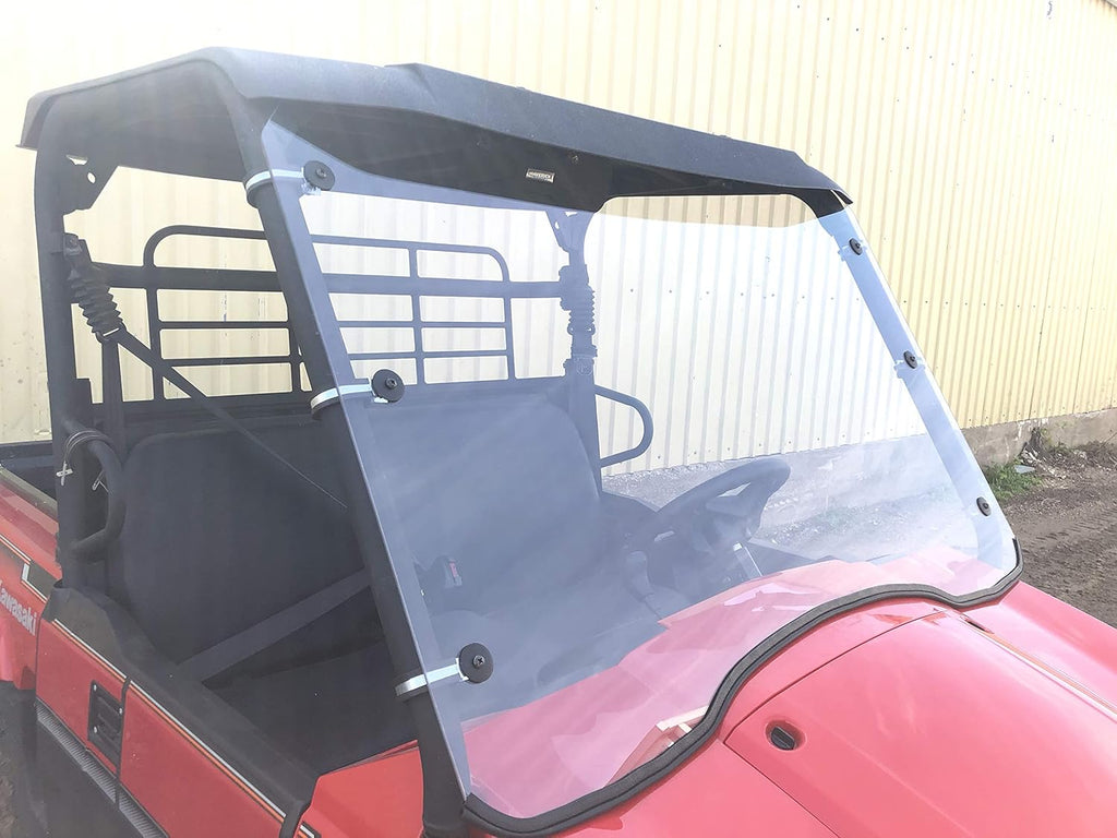 Kawasaki Mule Pro MX Scratch Resistant Polycarbonate Full Windshield Q3089