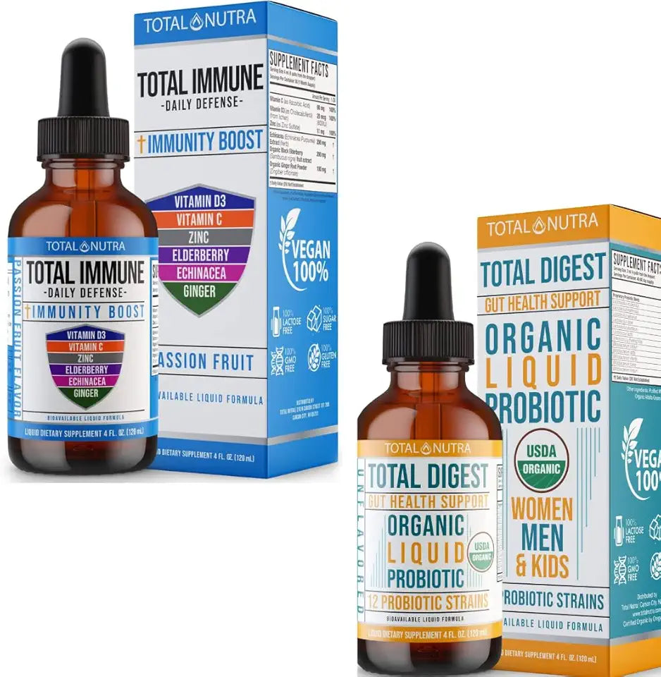 6-in-1 Liquid Multivitamin and Probiotic Supplement B17311