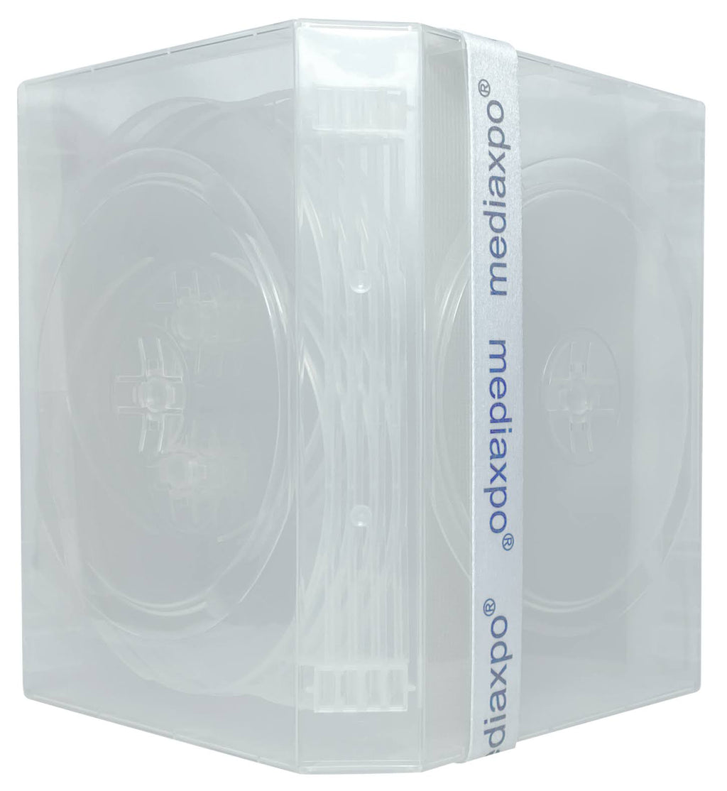 100 Clear 10 Disc DVD Cases G28555