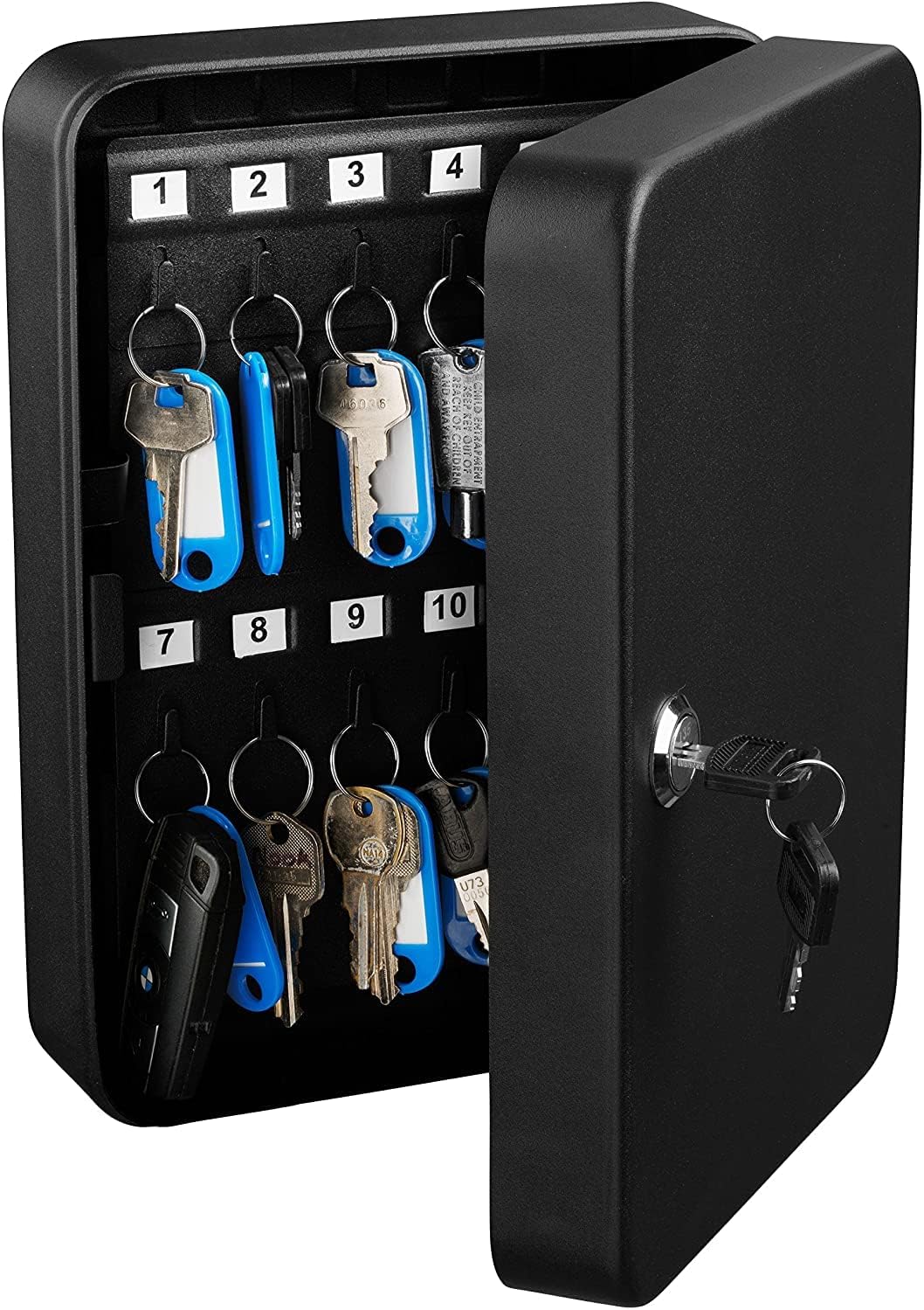 48 Key Steel Wall Mount Key Cabinet with Lock G579