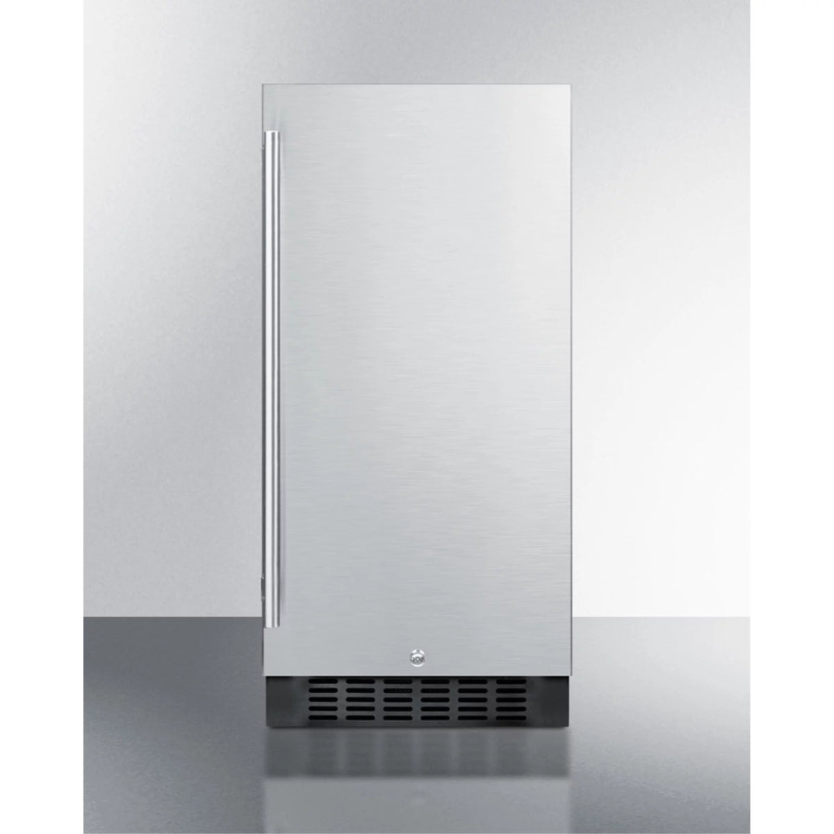15" Wide ADA Compliant All-Refrigerator with Stainless Steel Door G937