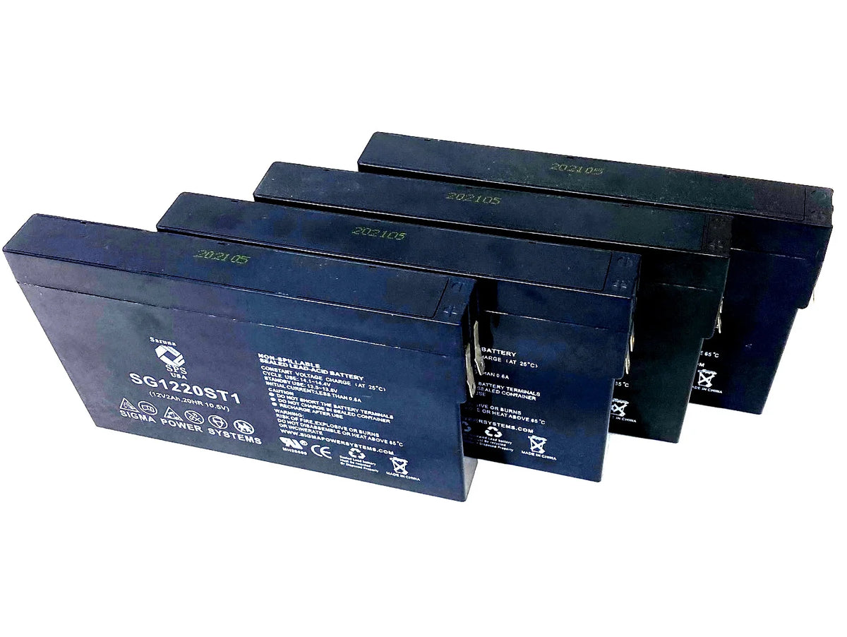 12V 2Ah Replacement Battery 4 Pack T838923