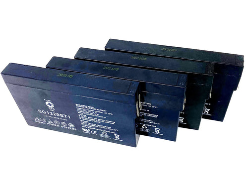 12V 2Ah Replacement Battery 4 Pack T838923