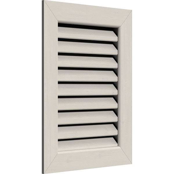 32 inch Vertical Gable Vent, Primed Smooth Western Red Cedar S383437