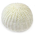 Round Pouf Ottoman T955107