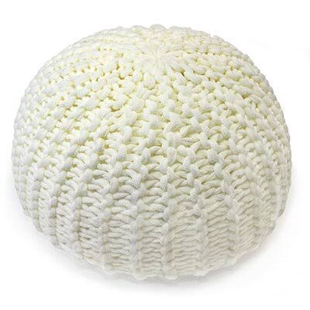 Round Pouf Ottoman T955107