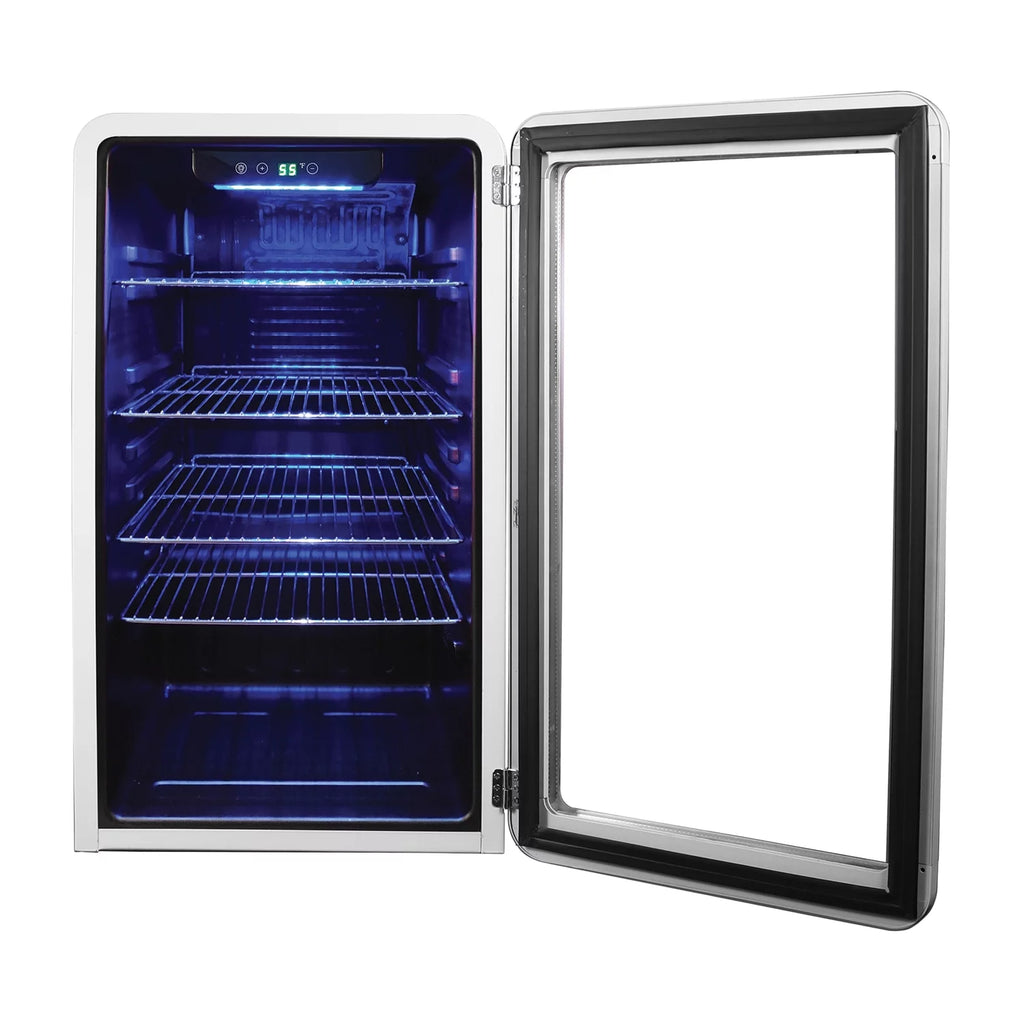 3.4-Cu. Ft. Black Beverage Cooler W5979