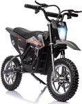 36V Electric Dirt Bike 350W Brushless Motor 15.5MPH Black R953818