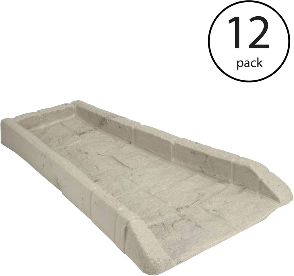 Light Taupe Downspout Splash Block H2964