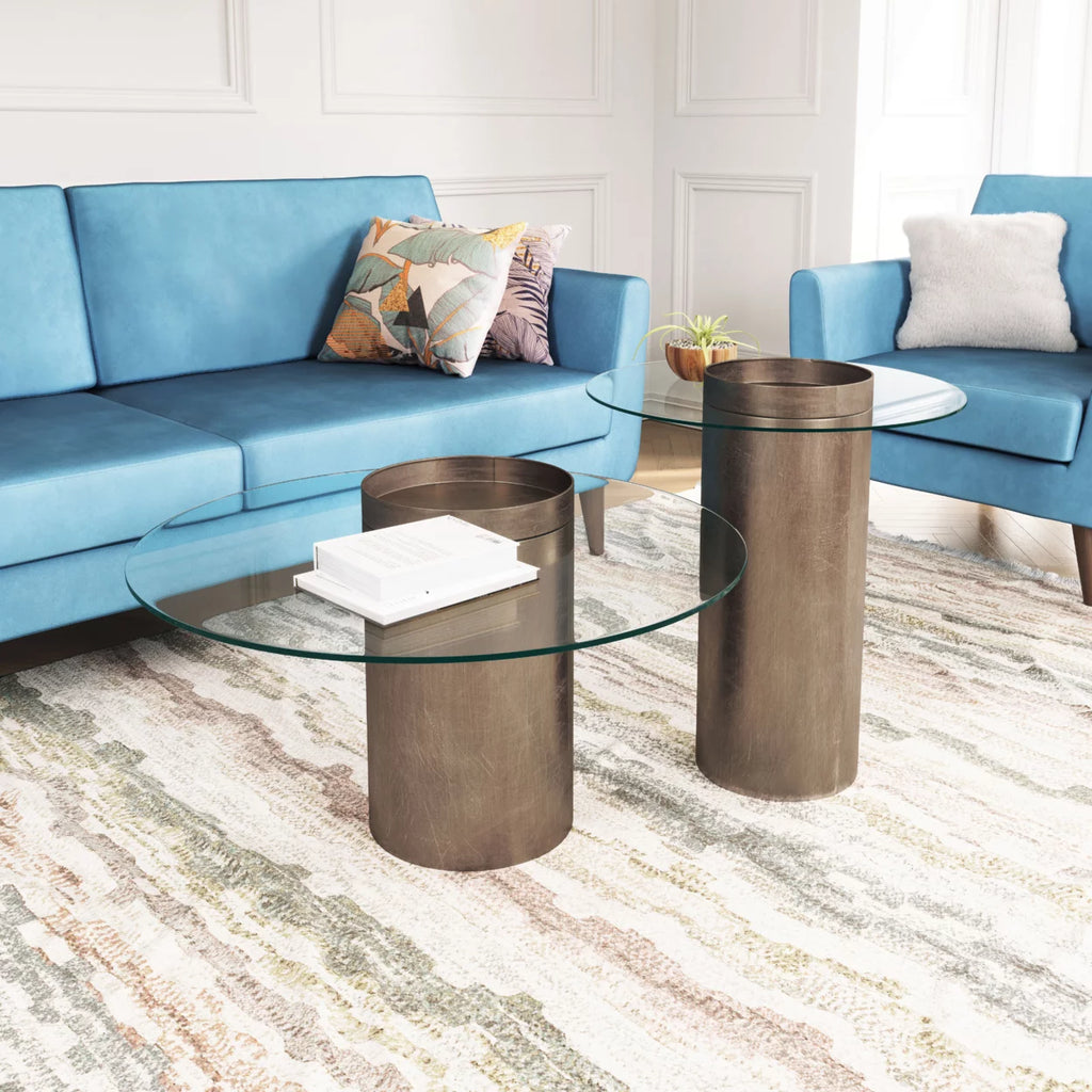 Coffee Table Antique Gold X4982