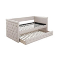Upholstered Day Bed with Trundle G2221