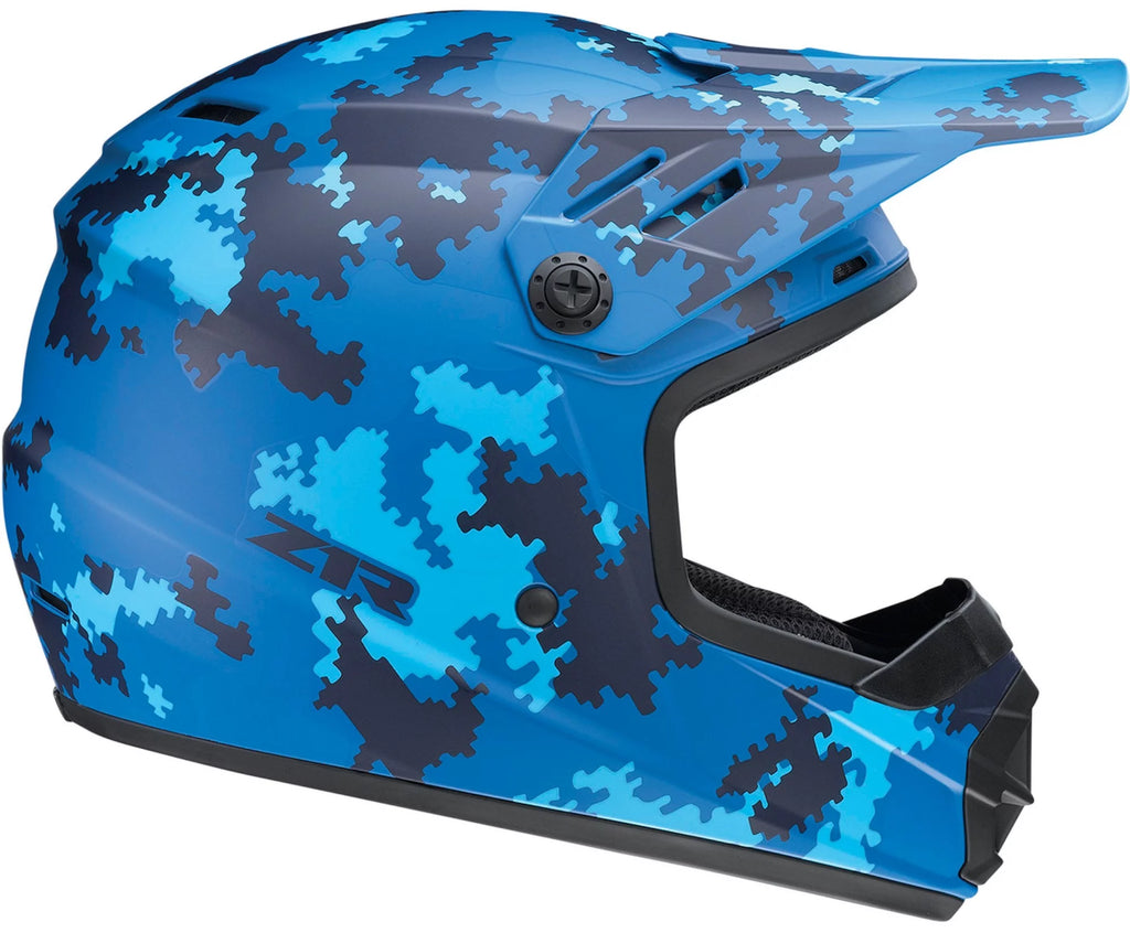 Youth MX Offroad Helmet Blue MD U616807