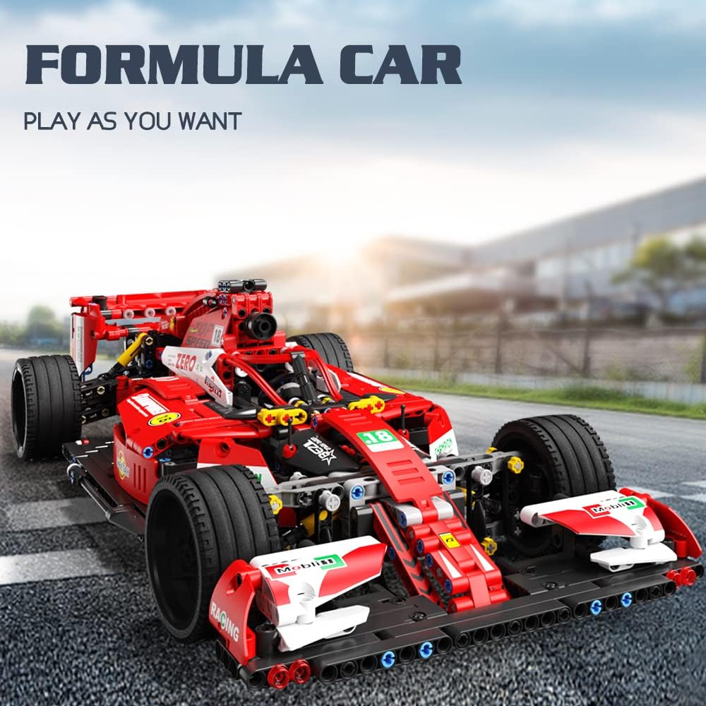 1:8 Scale Car Building Blocks Set 1308 Pieces Pack of 2 B9361