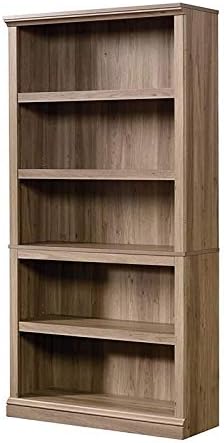 5 Shelf Bookcase with 3 Adjustable Shelves in Salt Oak K608